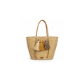 Sac à main artisanal en fibre de palmier et toile de jute